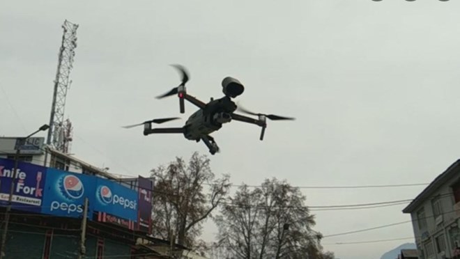 J&K police goes hi-tech, procures state of art drones for aerial surveillance in Srinagar City